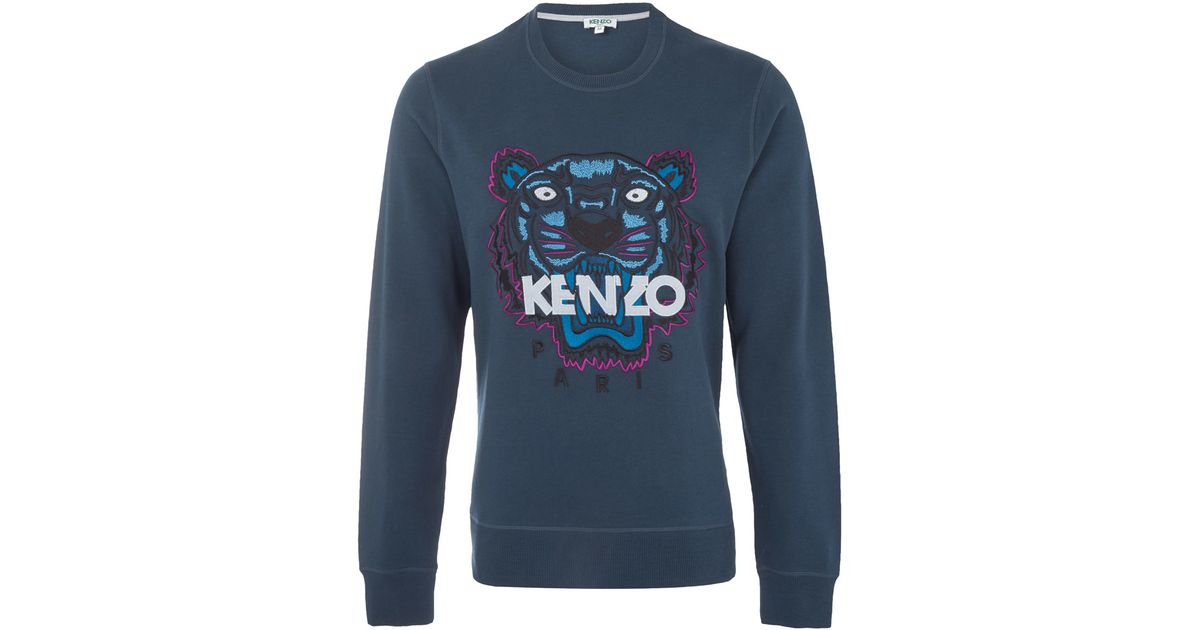 dark blue kenzo jumper