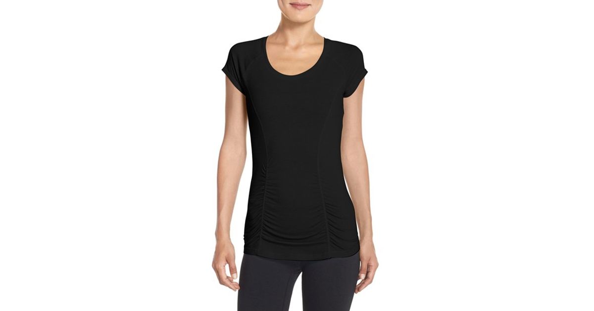zella ruched tee