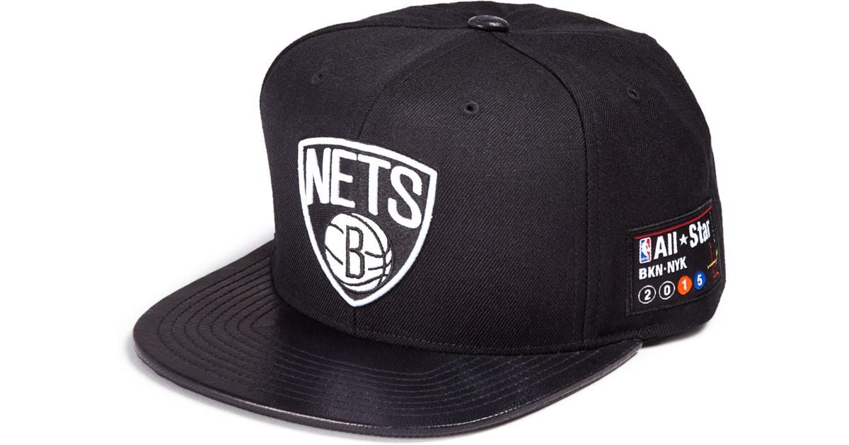 brooklyn nets hat mitchell and ness