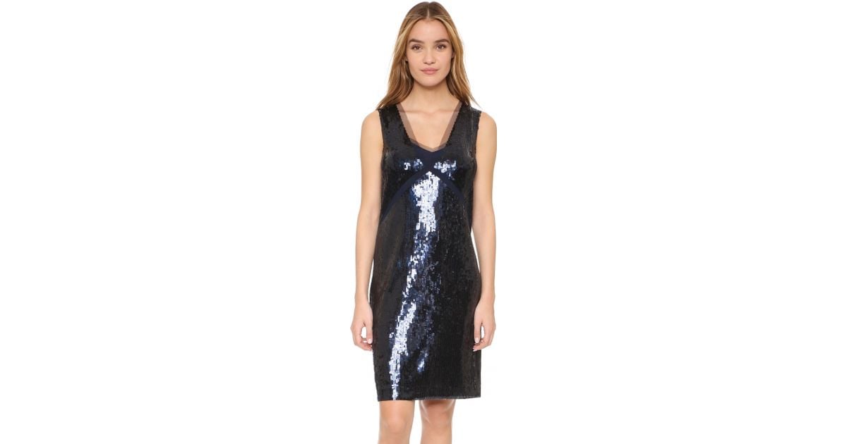 dkny sequin dress