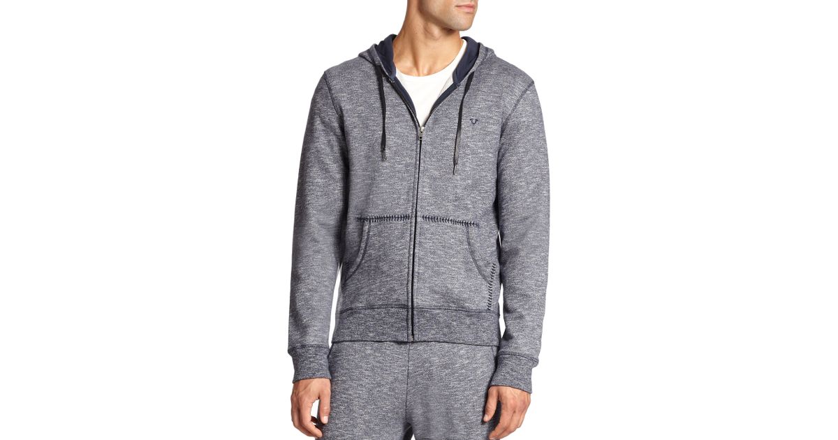 true religion grey sweater