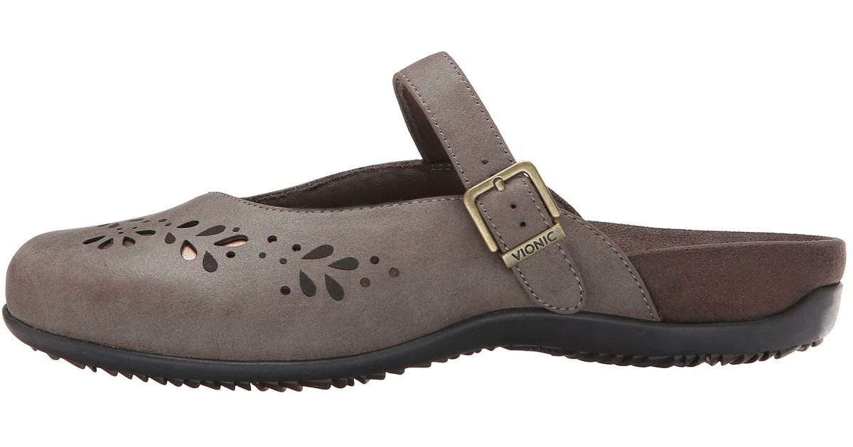 Vionic Rest Midway Mary Jane in Taupe (Brown) - Lyst