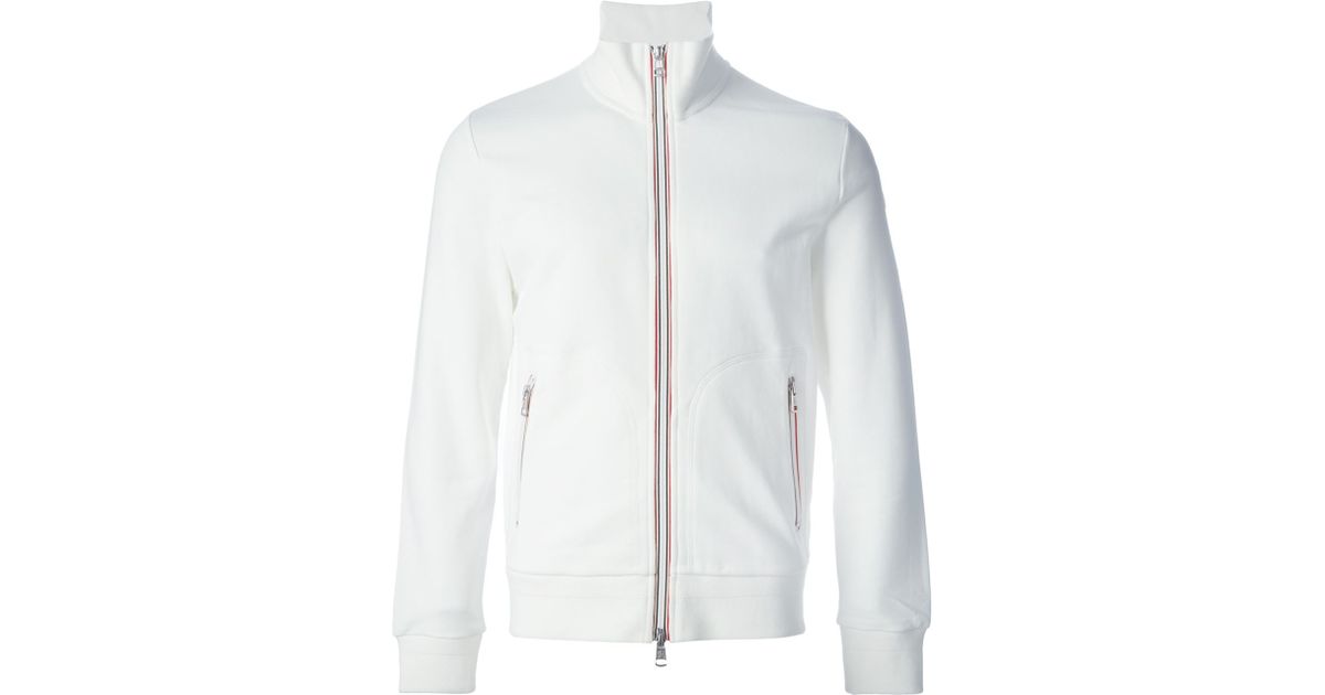 moncler zip sweatshirt