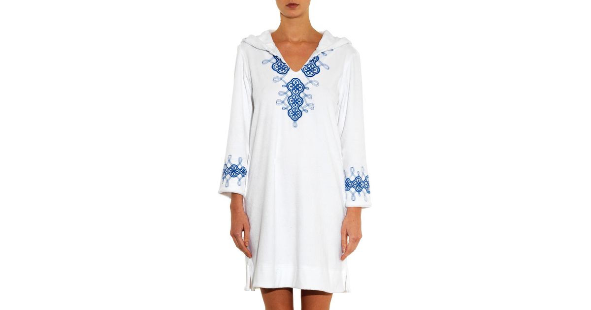 hooded kaftan