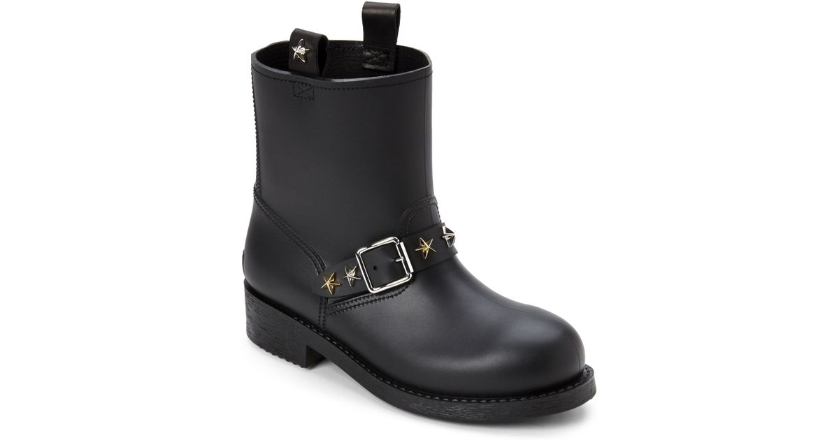 studded rain boots