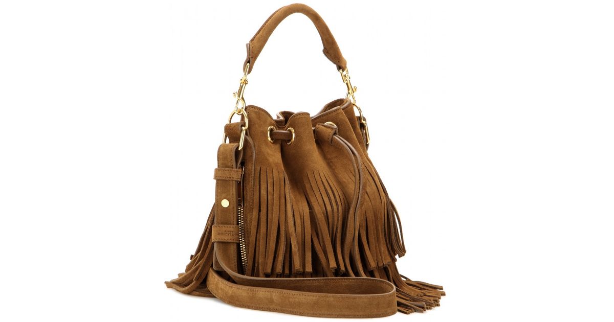 emmanuelle small suede fringe hobo bag, tan emmanuelle small suede fringe hobo bag, tan