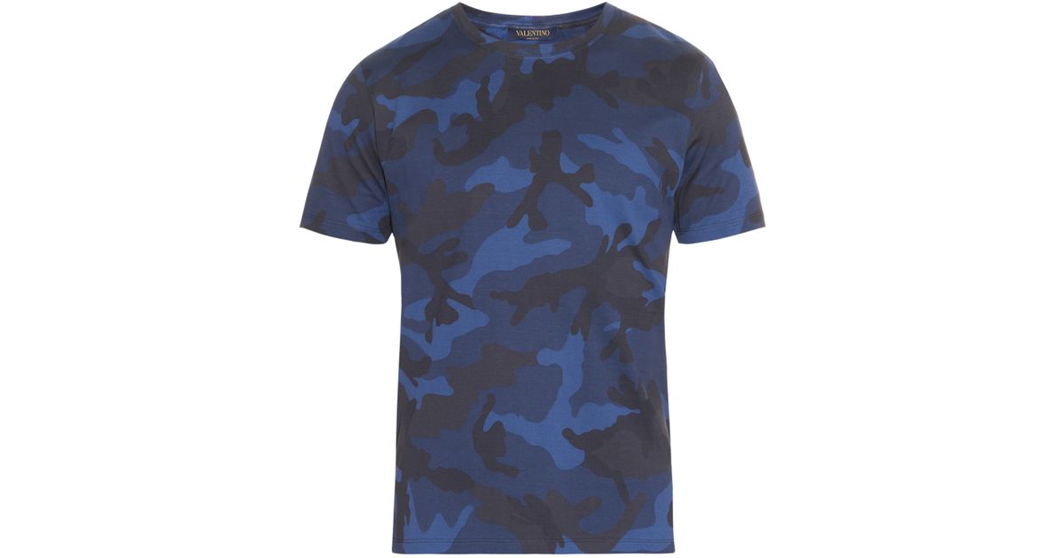 valentino camo shirt