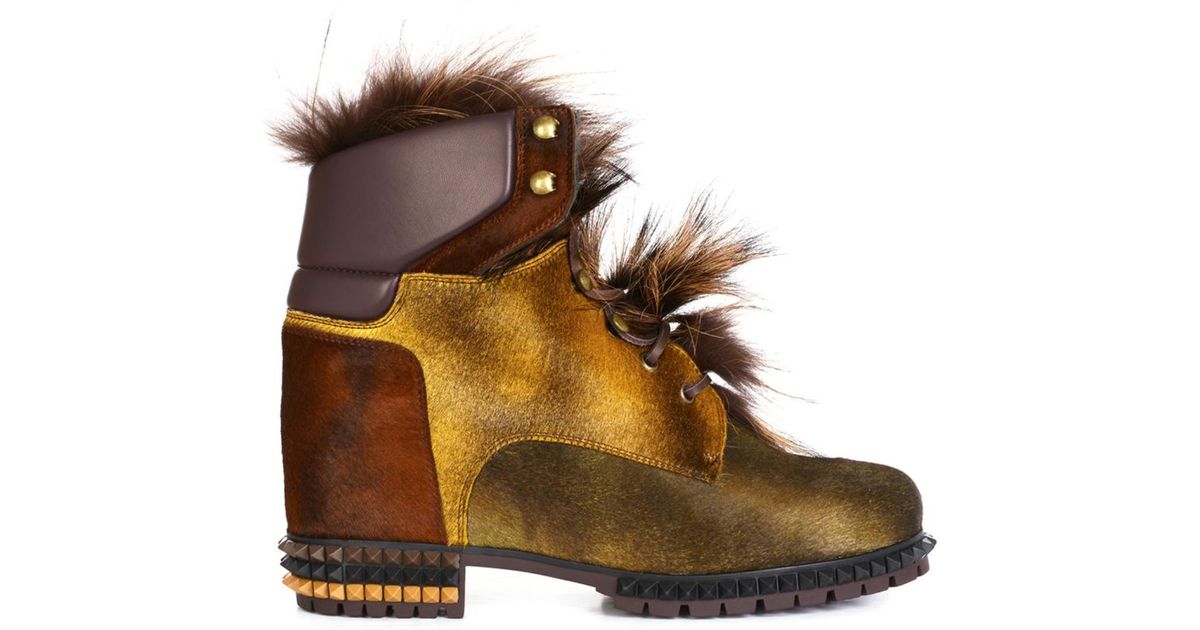 fendi fur boots