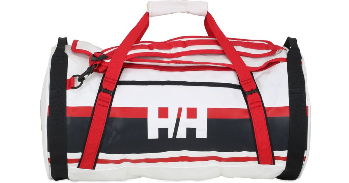 Y Hansen Red 50l Hh Duffle Sailing Bag For Men