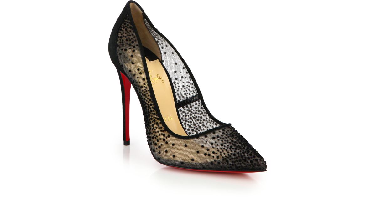 christian louboutin pigalace peep-toe pump black christian louboutin pigalace peep-toe pump black