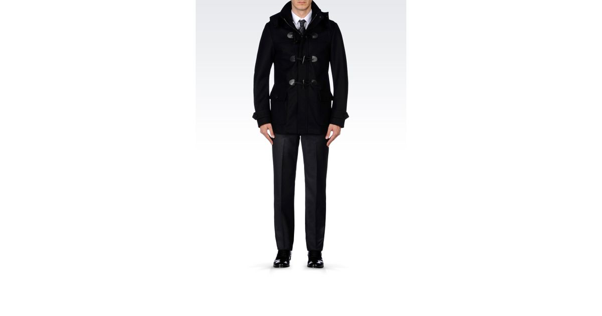 armani duffle coat