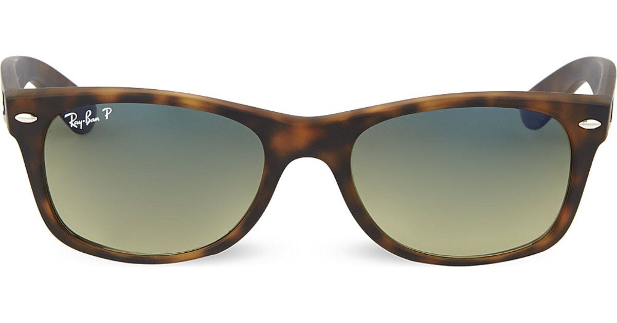 ray ban matte tortoise