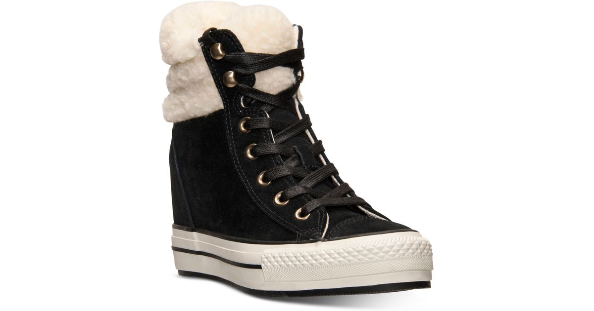 converse women's chuck taylor platform plus hi sneakers