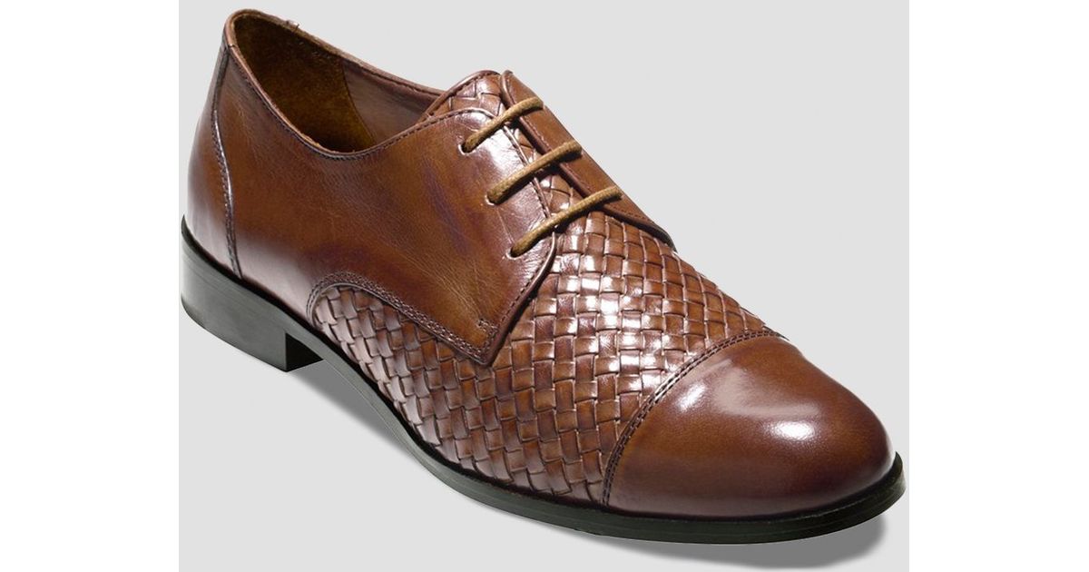 Cole Haan Oxford Flats Jagger Weave in 