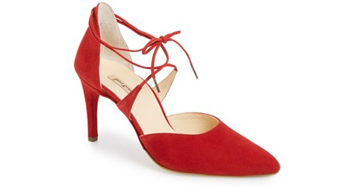 paul green suede pumps