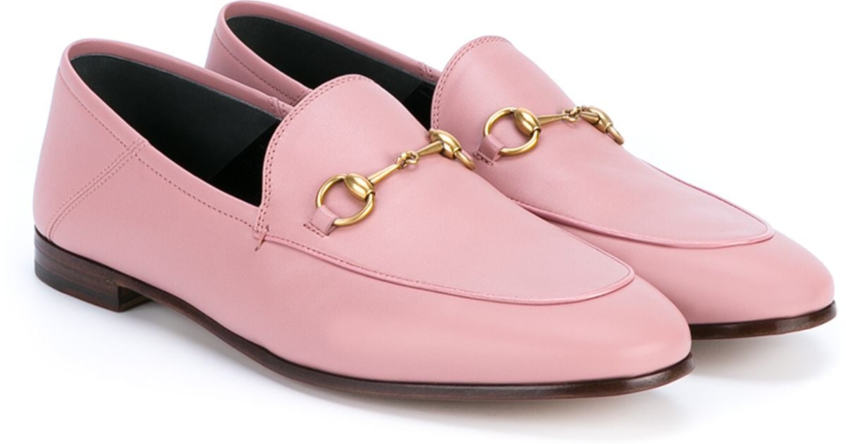 gucci loafers women pink