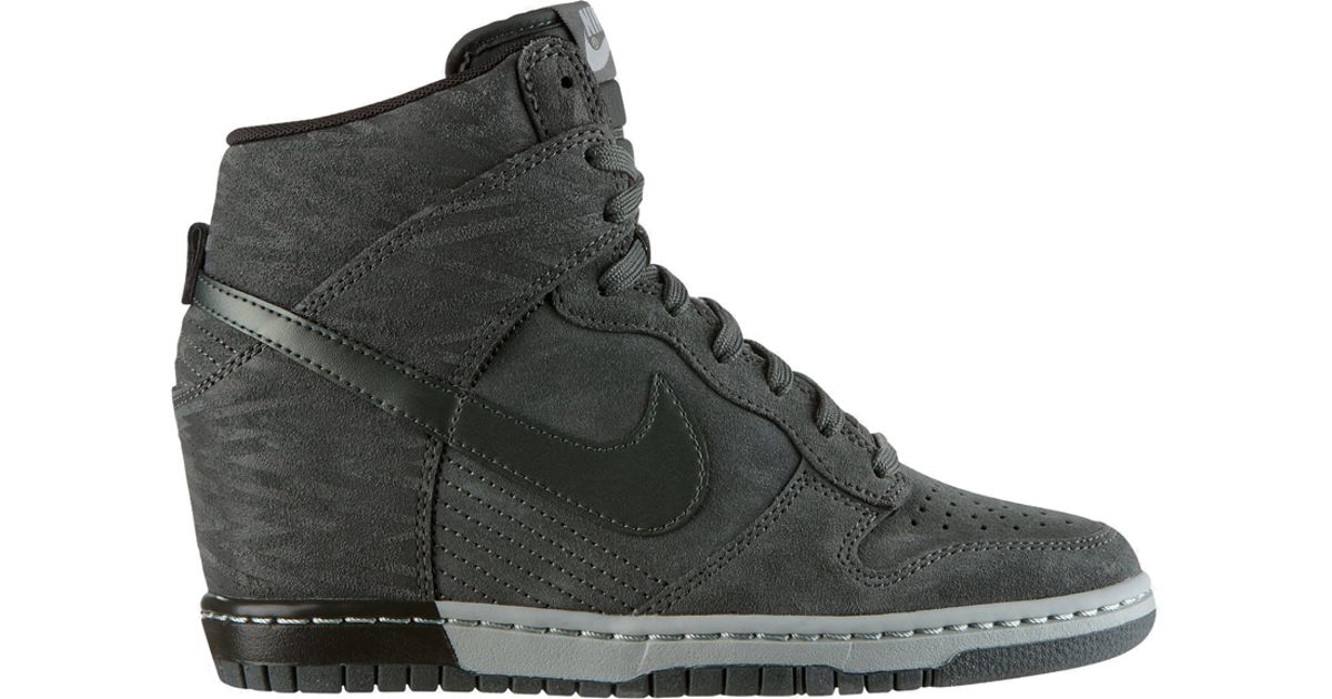 nike dunk sky hi green