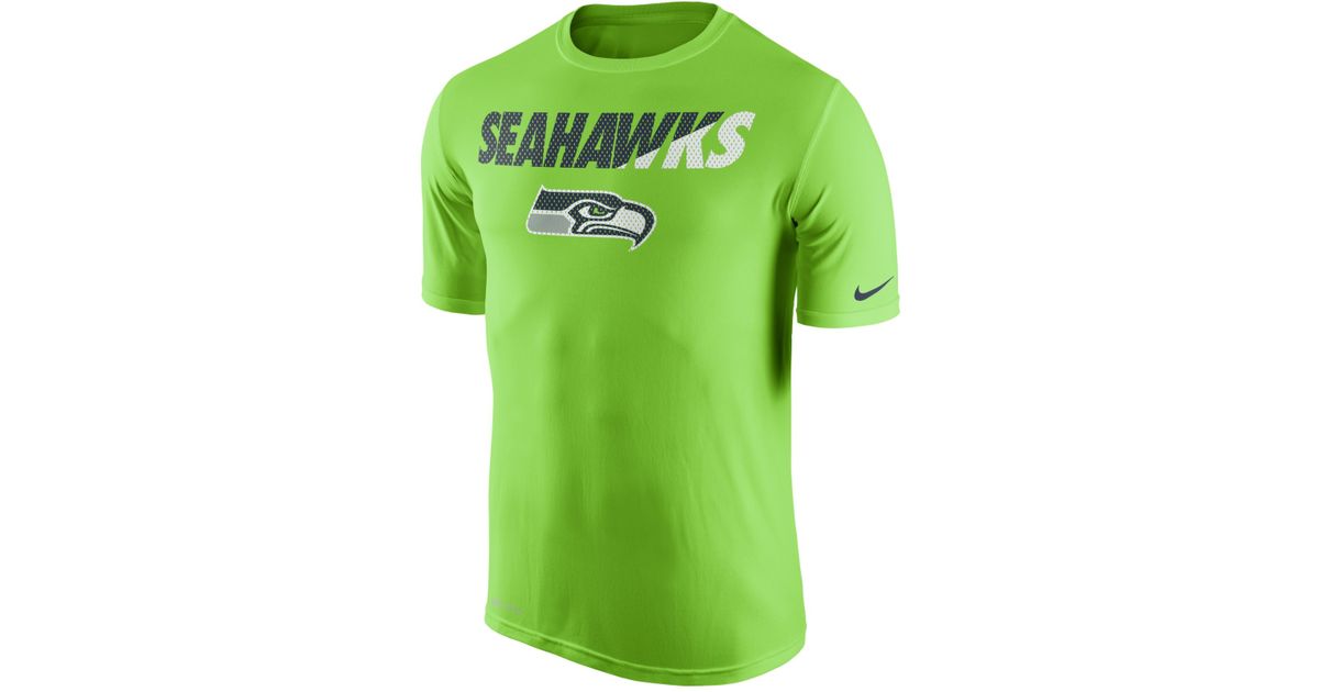 lime green nike shirt men