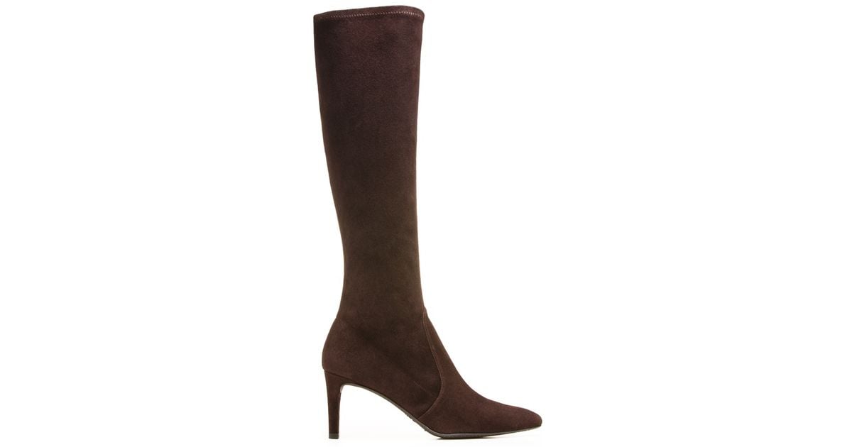 Stuart Weitzman Coolboot in Brown - Lyst