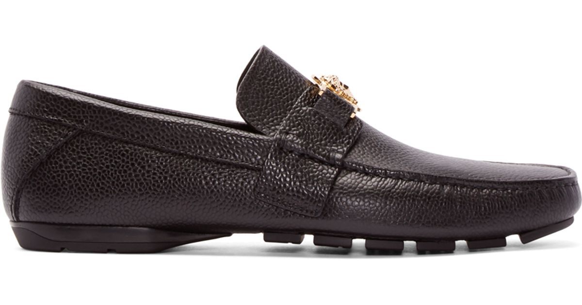 mens versace medusa loafers