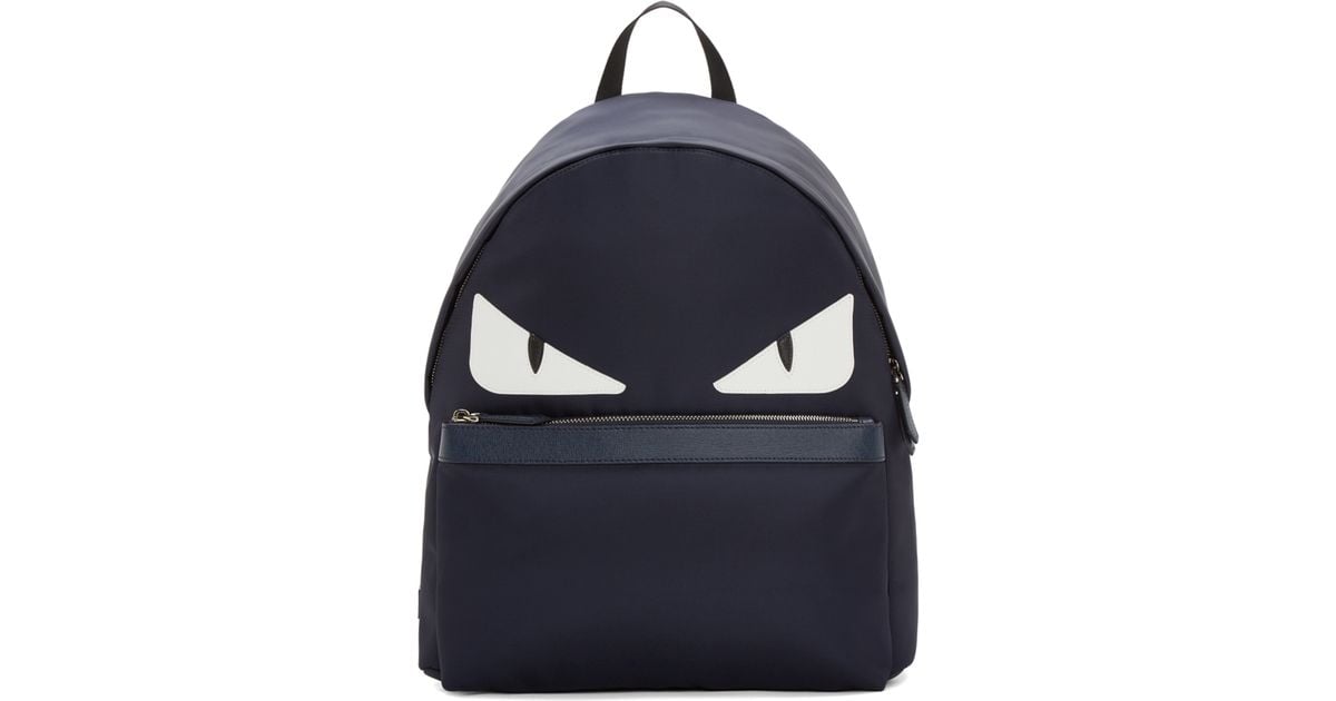 fendi blue backpack