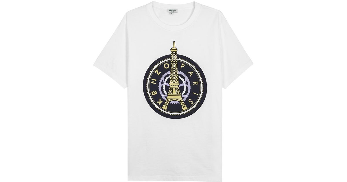 kenzo eiffel tower t shirt