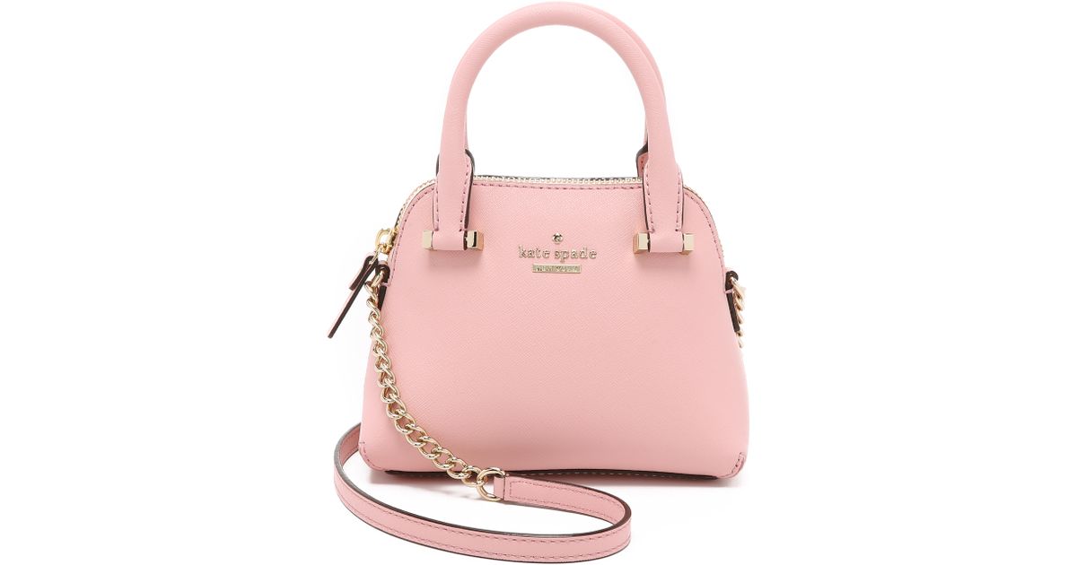 Kate Spade Mini Maise Cross Body Bag - Rose Jade in Pink | Lyst Canada