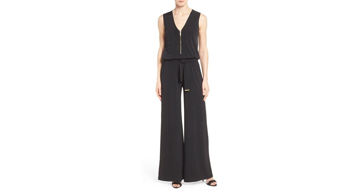 michael kors wide leg jumpsuit