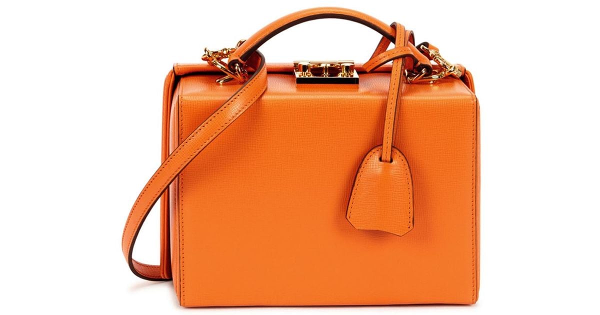 small orange bag