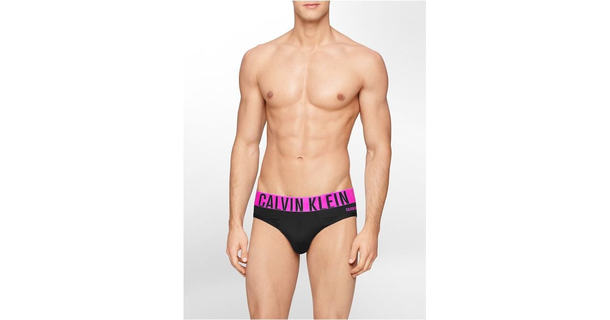 Calvin Klein Underwear Intense Power Micro Limited Edition Hip Brief in Pink  for Men | Lyst