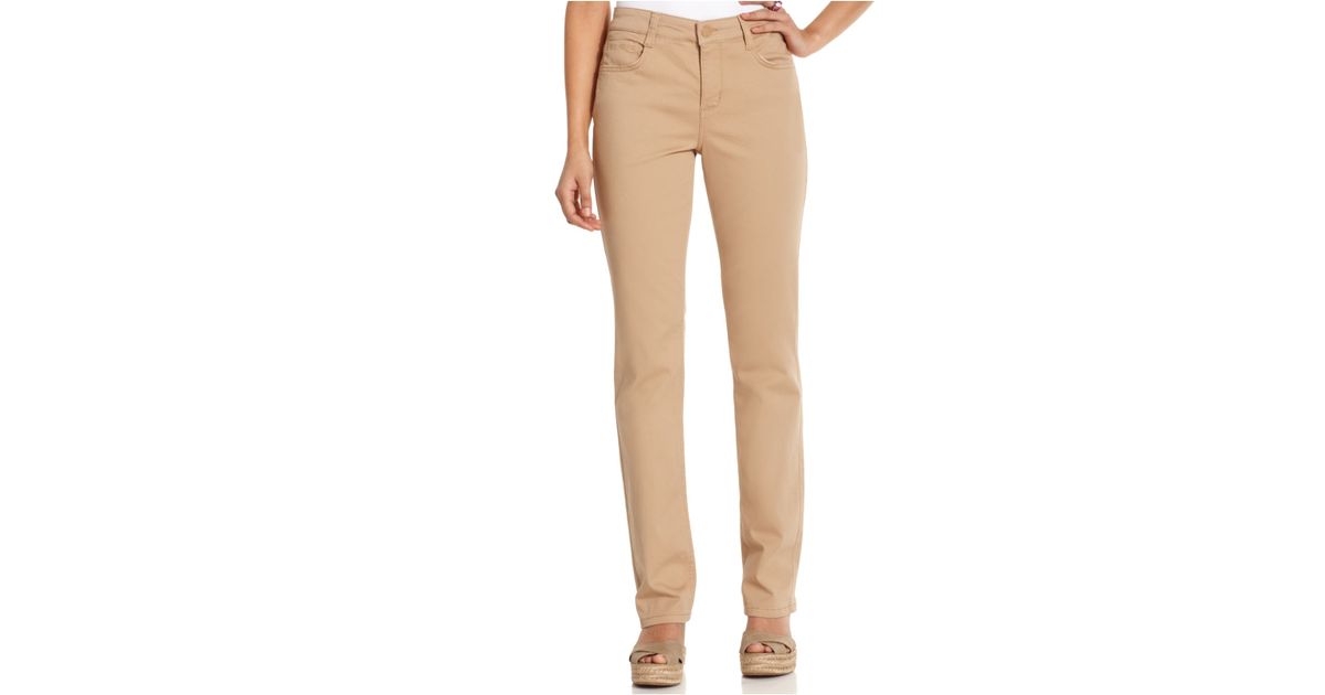 Signature Lexington Straight-leg Pants 