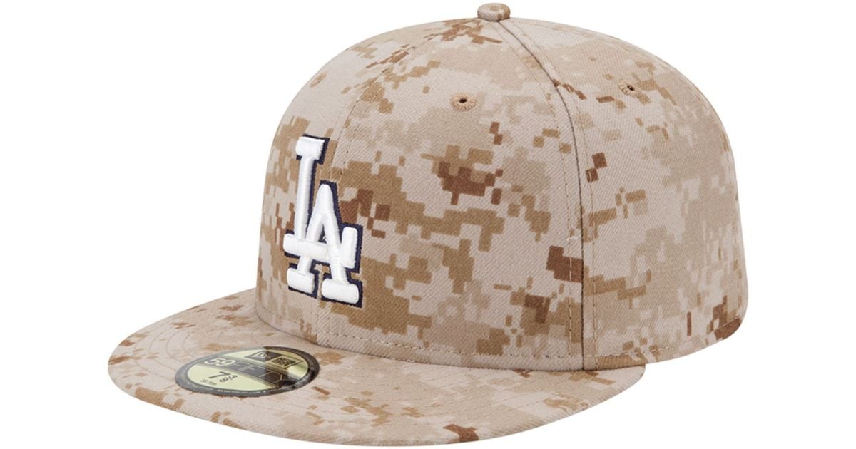 KTZ Los Angeles Dodgers Mlb Memorial Day Stars Stripes 59fifty Cap in  Natural for Men