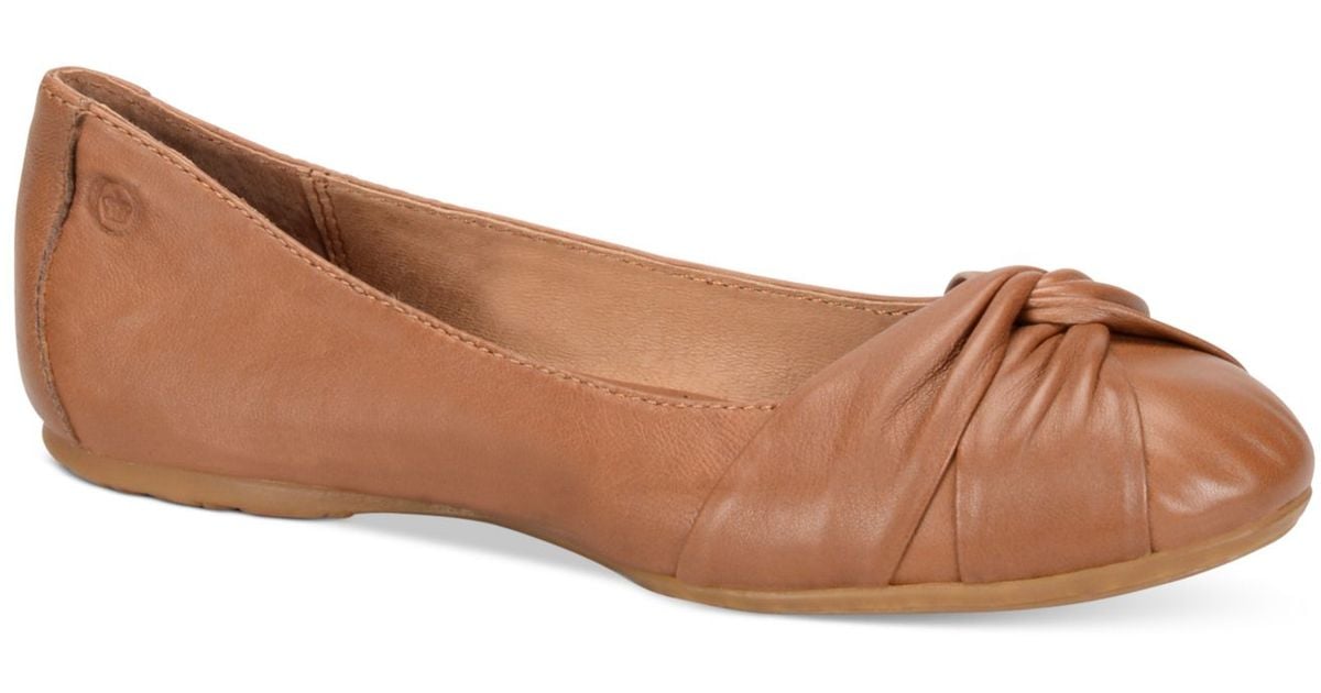 born suede flats
