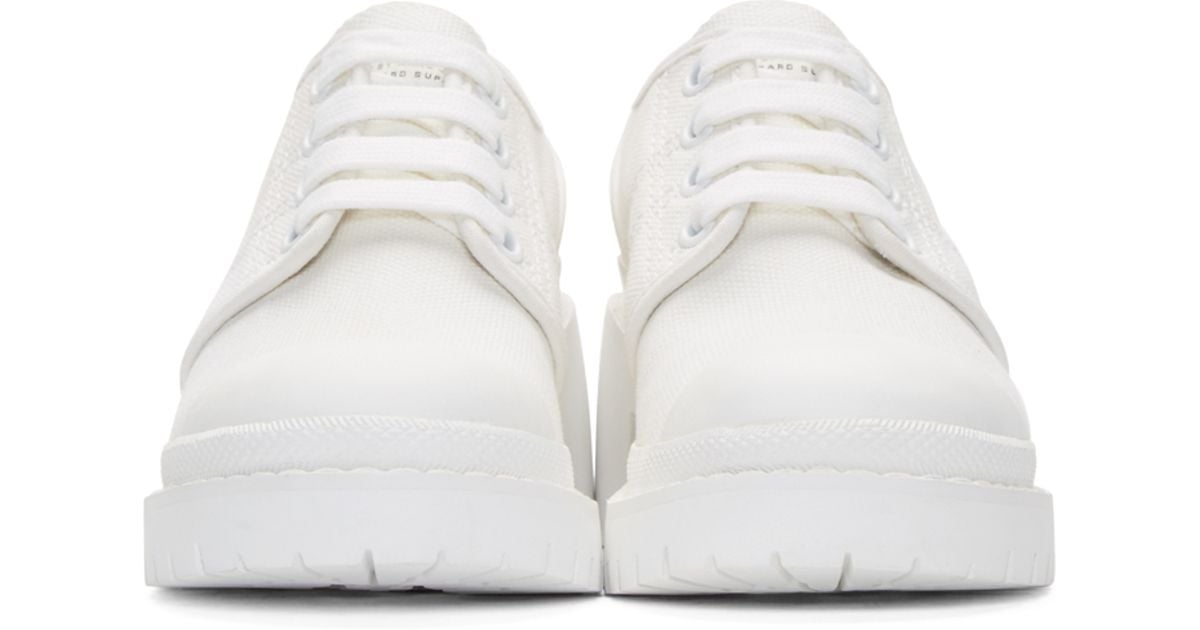 heeled white sneakers