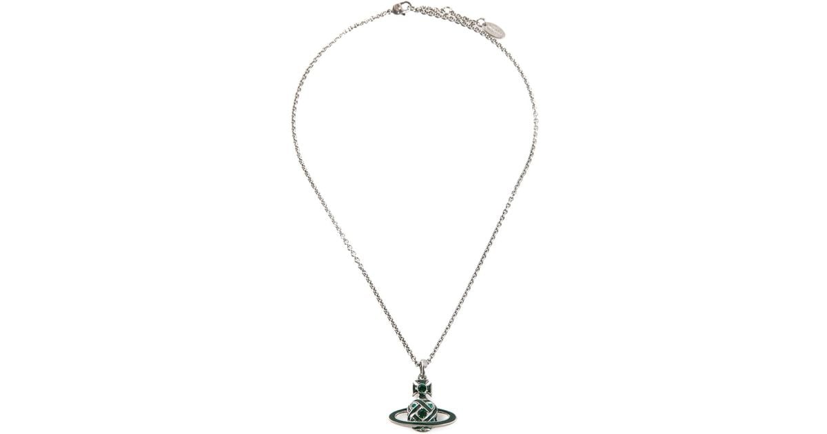 Vivienne westwood hotsell necklace green