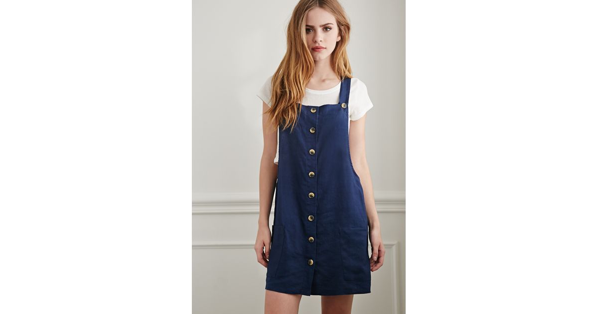navy overall dress