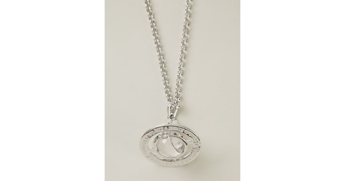 Vivienne Westwood Orb Pendant Necklace in Metallic for Men | Lyst