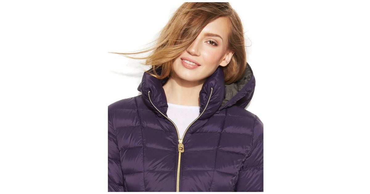 michael kors hoodie purple