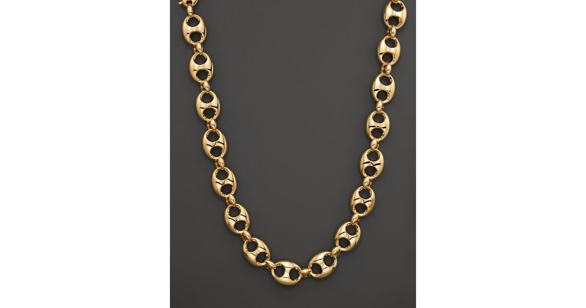 18k gold gucci chain