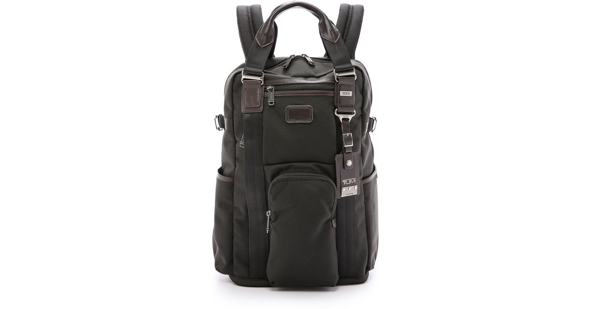 Tumi Alpha Bravo Lejeune Backpack In Brown For Men Lyst