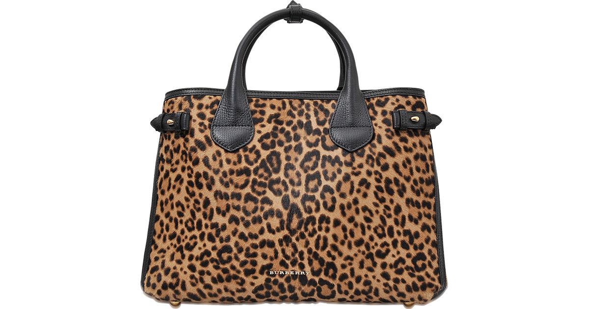 burberry leopard bag