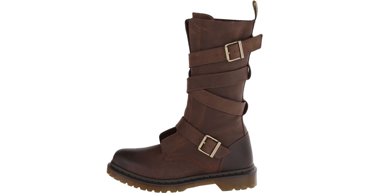 dr martens strap boots