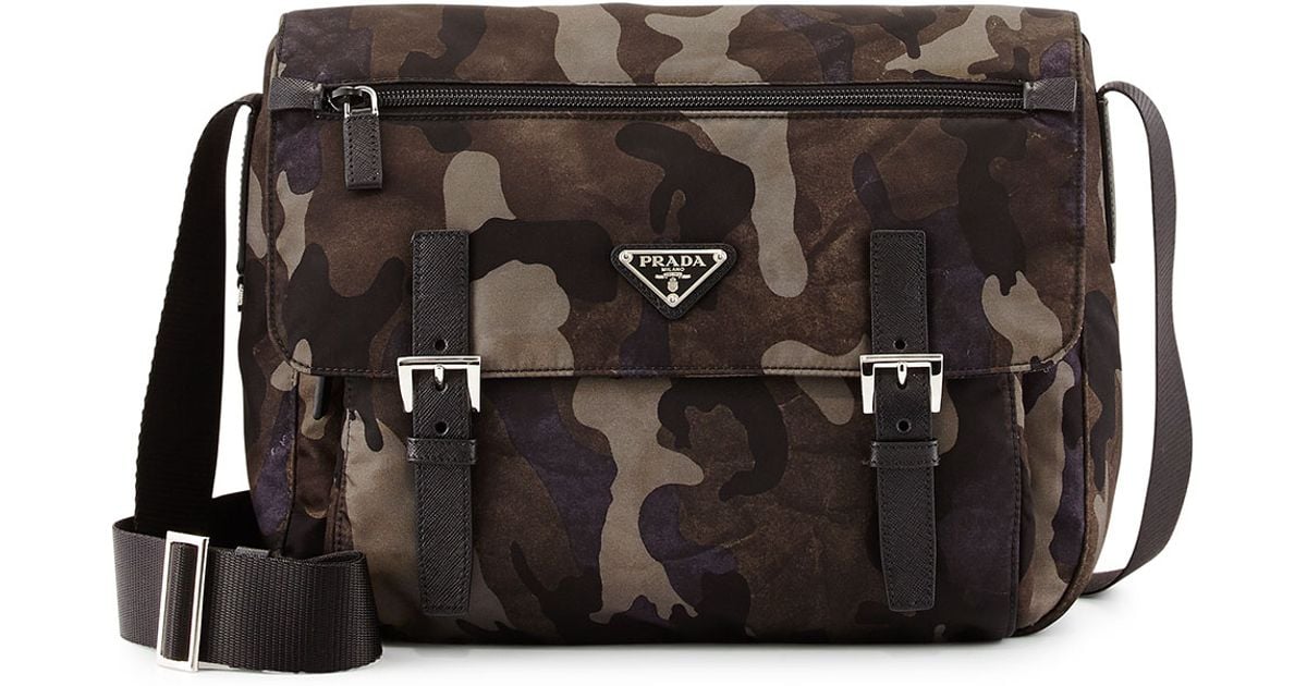 prada camouflage bag