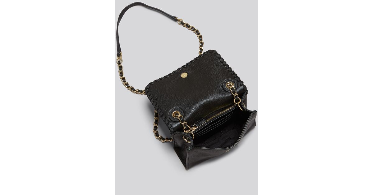 tory burch marion shrunken shoulder bag