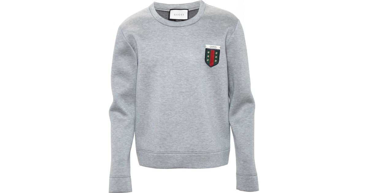 gucci gray sweatshirt