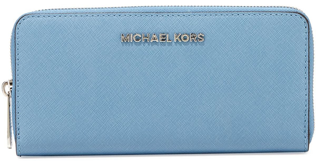 michael kors light sky wallet