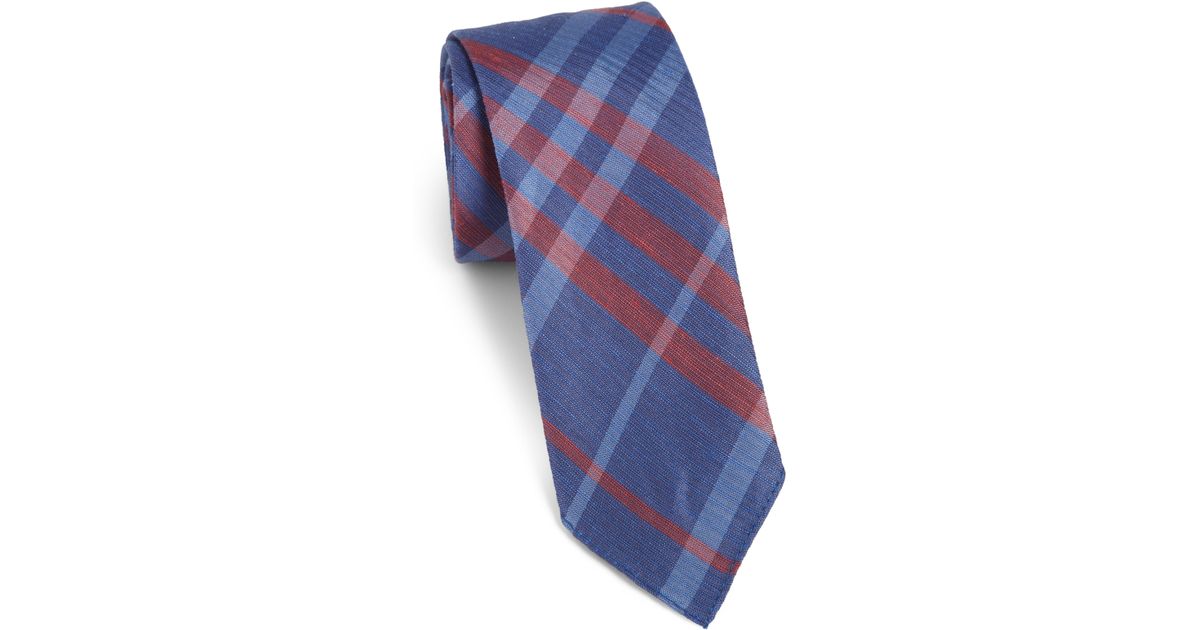 burberry tie orange