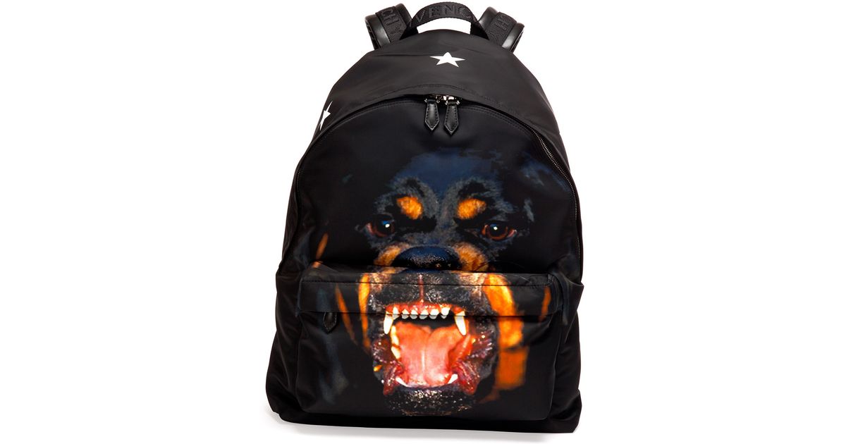 givenchy rottweiler backpack