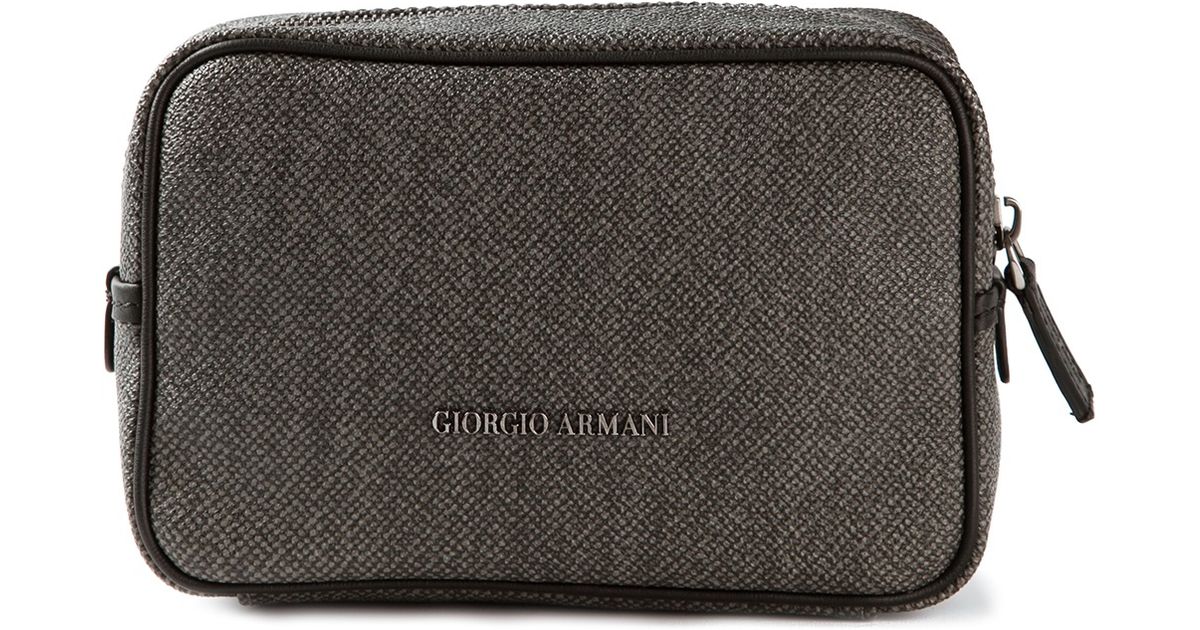 giorgio armani wash bag