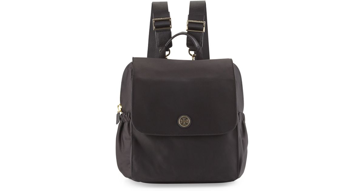 tory burch nylon baby backpack